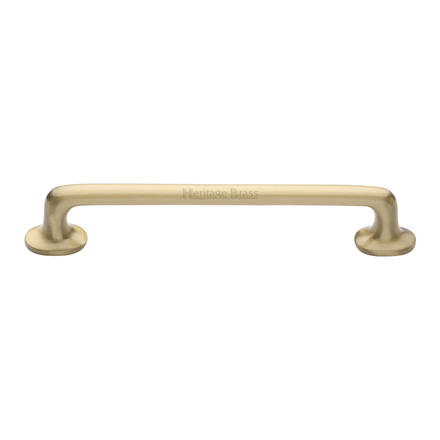 Heritage Brass Cabinet Pull Traditional Design 203mm Ctc Satin Brass F