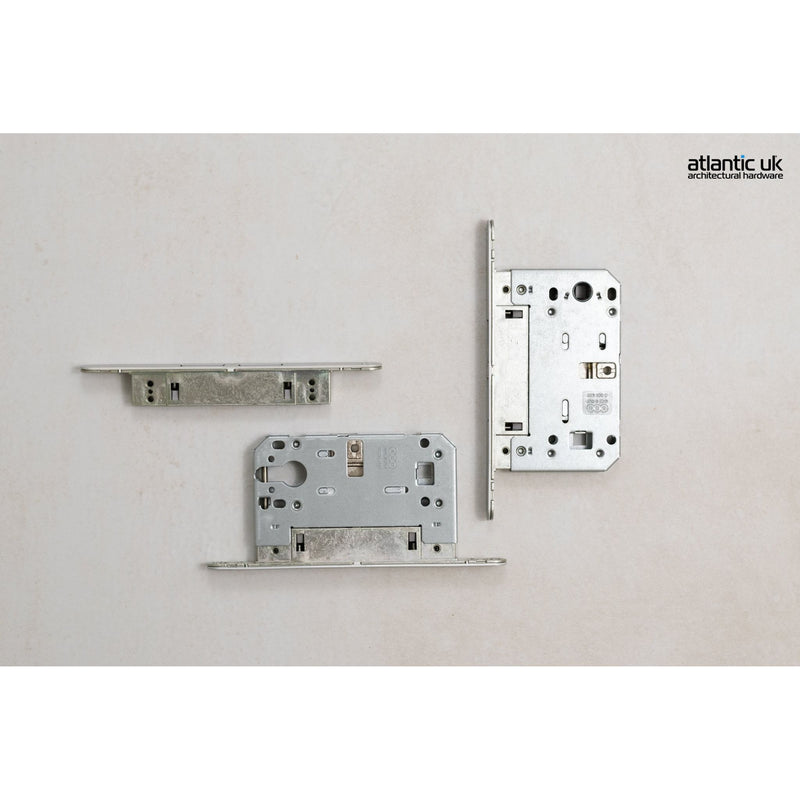 AGB Touch Magnetic Door Catch Euro Profile Sashlock - White - AGBTEWH