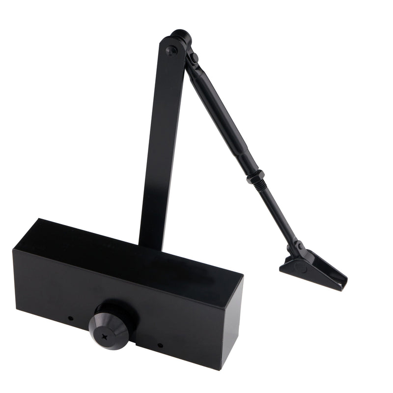 Eclipse - 73 Series Door Closer BLK Sq Cover & Arm Size 3 -  Matt Black -  28779 - Choice Handles