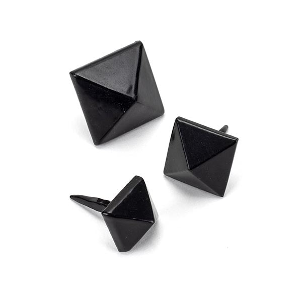 From The Anvil - Black Pyramid Door Stud - Small - 33193