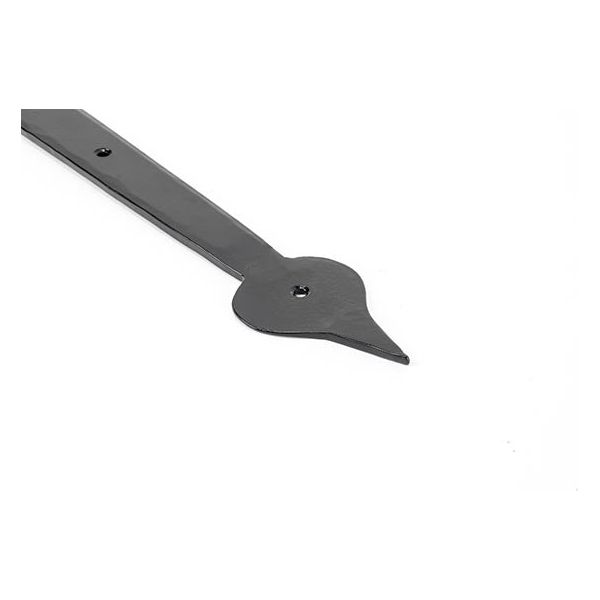 From The Anvil - Black 35" Hook & Band Hinge - Cranked (pair) - 33234