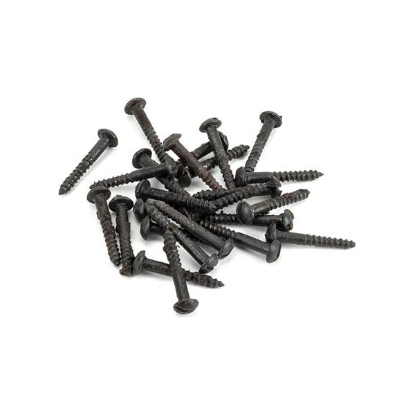 From The Anvil - Beeswax 4 x 3/4'' Round Head Screws (25) - 33301