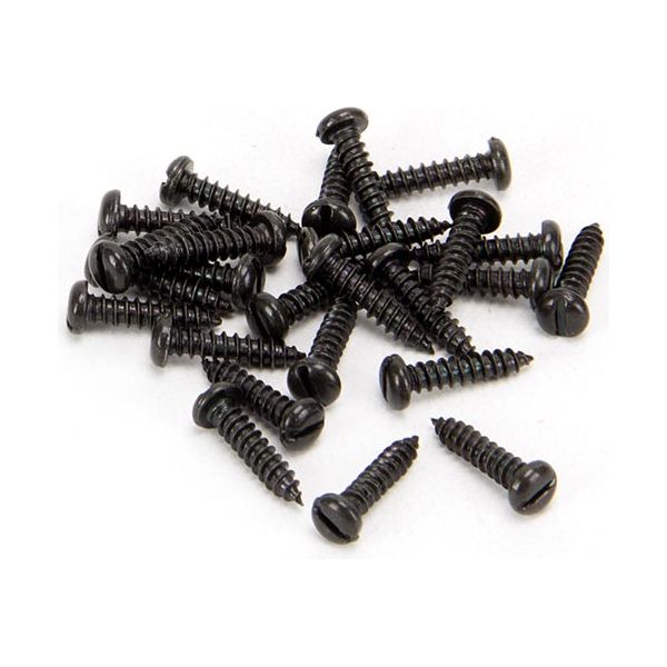 From The Anvil - Black 4 x 1/2" Round Head Screws (25) - 33403