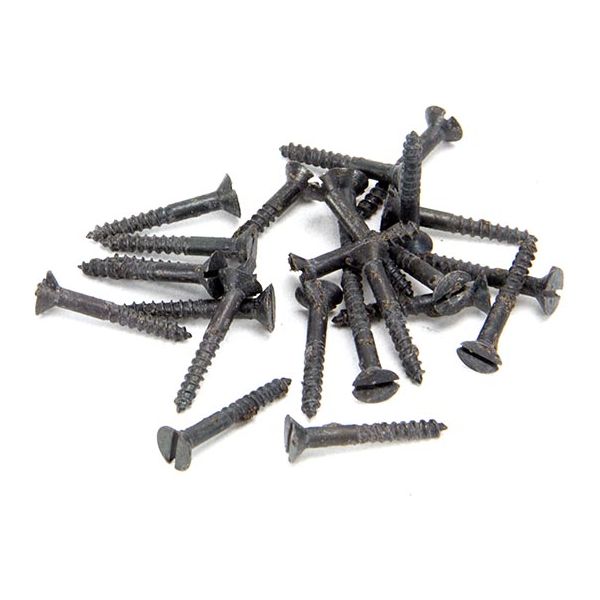 From The Anvil - Beeswax 6 x 1" Countersunk Screws (25) - 33405