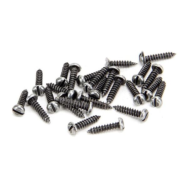 From The Anvil - Pewter 4 x 1/2" Round Head Screws (25) - 33421