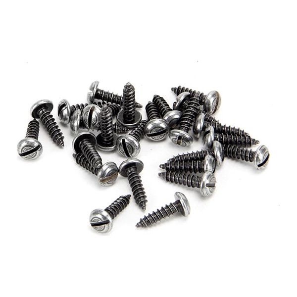 From The Anvil - Pewter 6 x 1/2" Round Head Screws (25) - 33423