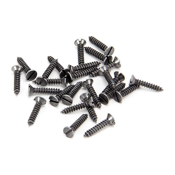 From The Anvil - Pewter 6 x 3/4" Countersunk Screws (25) - 33425