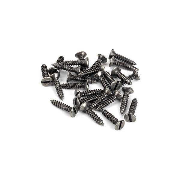 From The Anvil - Pewter 8 x 3/4" Countersunk Screws (25) - 33430