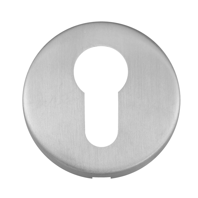 Eclipse - 52x8mm Euro Profile Escutcheon -  Satin Stainless Steel -  34412 - Choice Handles