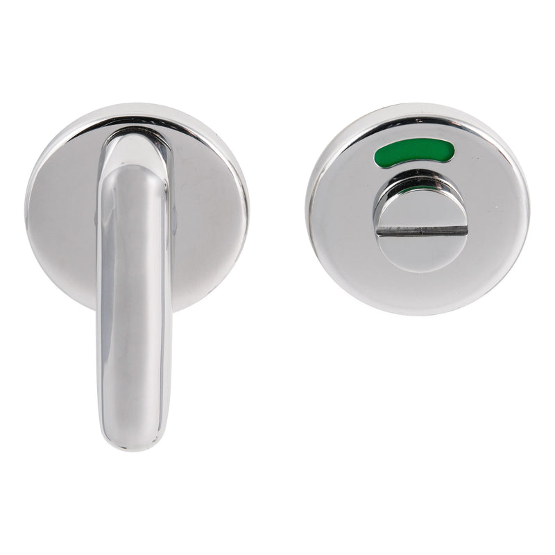 Eclipse - 52x8mm Disabled Thumbturn & Indicating Release -  Polished Stainless Steel -  34416 - Choice Handles