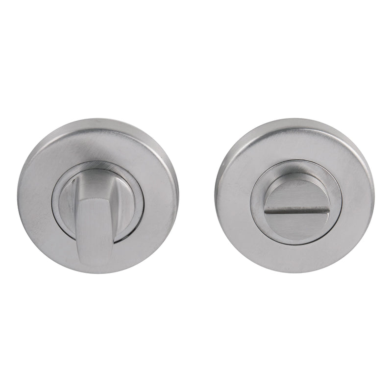 Eclipse - 52x8mm Thumbturn & Release (Non Indicator) -  Satin Stainless Steel -  34509 - Choice Handles