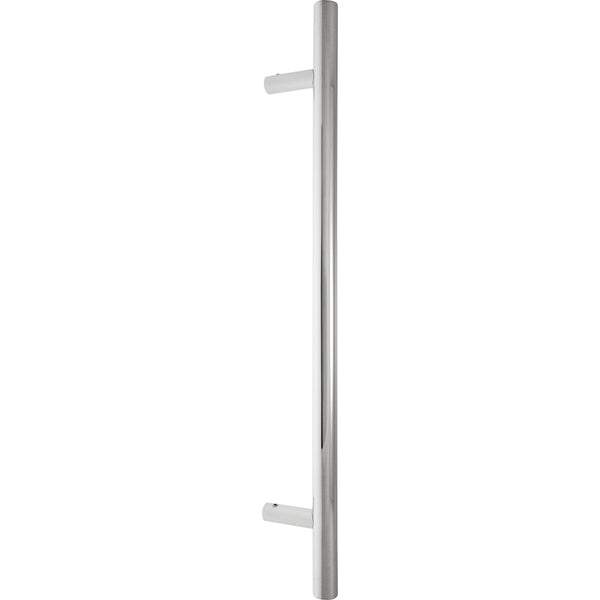 Eclipse - PSS 600x25mm Guardsman Pull Handle (450mm CC) -  Polished Stainless Steel -  34668 - Choice Handles