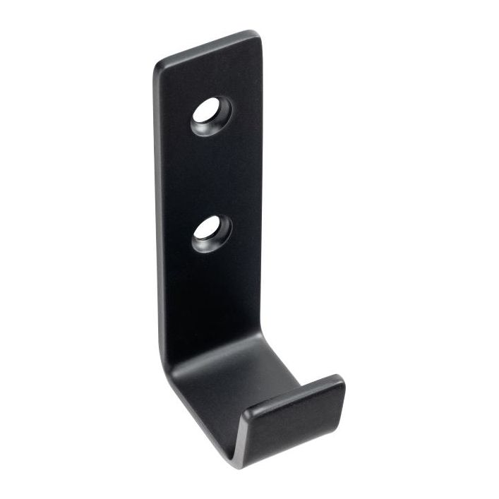 Eclipse - Matt Black Coat hook -  Matt Black -  34949 - Choice Handles