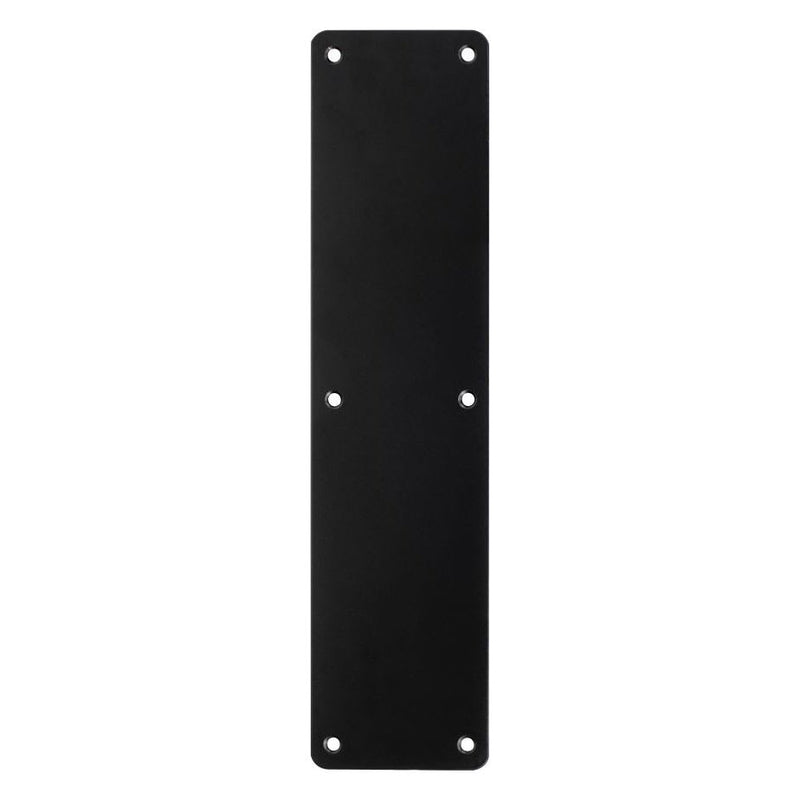 Eclipse - 305x75mm Finger Plate -  Matt Black -  34955 - Choice Handles