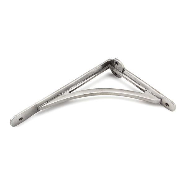 From The Anvil - Natural Smooth 10'' x 7'' Curved Shelf Bracket - 45421