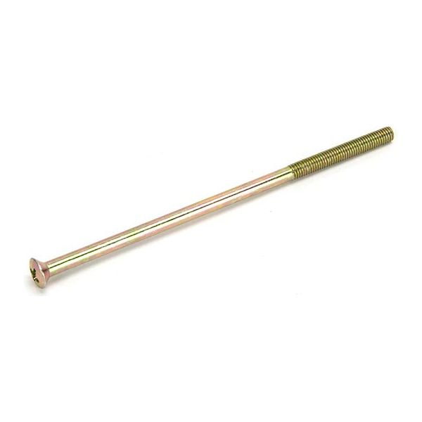 From The Anvil - Polished Brass M5 x 120mm Male Bolt (1) - 45422