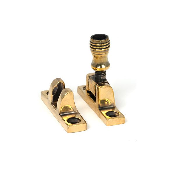 From The Anvil - Aged Brass Prestbury Brighton Fastener - Narrow (Square) - 45491