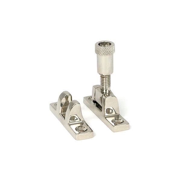 From The Anvil - Polished Nickel Brompton Brighton Fastener - Narrow (Square) - 45963