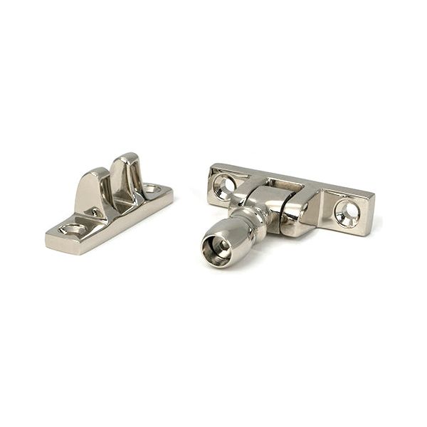 From The Anvil - Polished Chrome Mushroom Brighton Fastener - Narrow (Square) - 45979