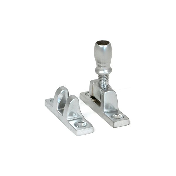 From The Anvil - Satin Chrome Mushroom Brighton Fastener - Narrow (Square) - 45981