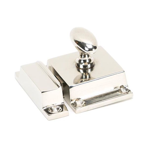 From The Anvil - Polished Nickel Cabinet Latch - 46047