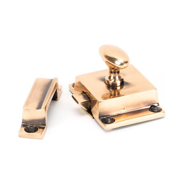 From The Anvil - Polished Bronze Cabinet Latch - 46050