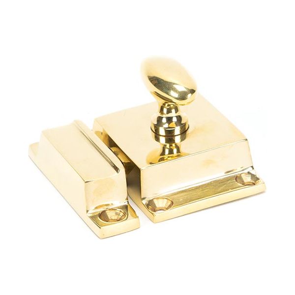 From The Anvil - Polished Brass Cabinet Latch - 46051