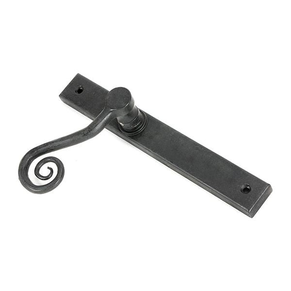 From The Anvil - External Beeswax Monkeytail Slimline Lever Espag. Latch Set -RH - External Beeswax  - 46399R