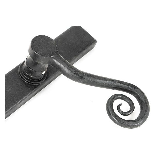 From The Anvil - External Beeswax Monkeytail Slimline Lever Espag. Latch Set -RH - External Beeswax  - 46399R