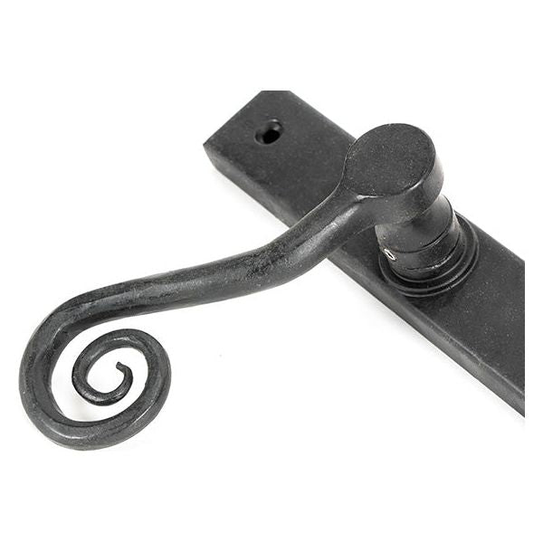 From The Anvil - External Beeswax Monkeytail Slimline Lever Espag. Latch Set -RH - External Beeswax  - 46399R