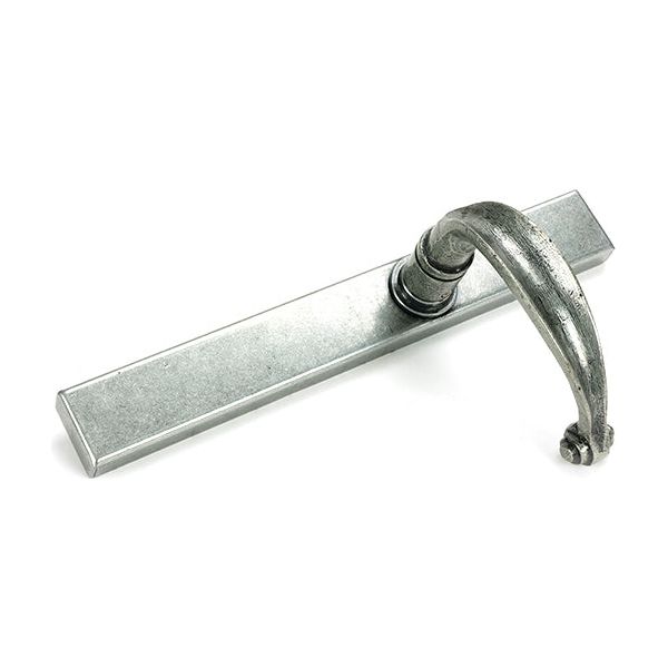 From The Anvil - Pewter Cottage Slimline Lever Espag. Latch Set - 46401