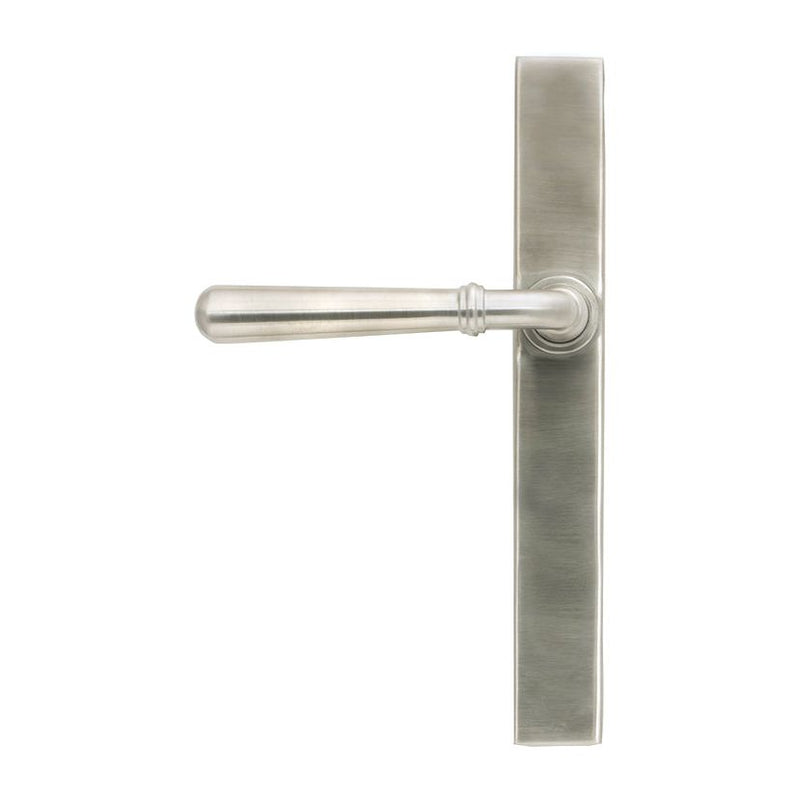 From The Anvil - Satin Marine SS (316) Newbury Slimline Lever Espag. Latch Set - 46406