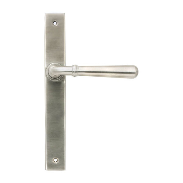 From The Anvil - Satin Marine SS (316) Newbury Slimline Lever Espag. Latch Set - 46406