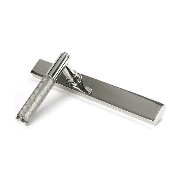 From The Anvil - Polished Marine SS (316) Brompton Slimline Lever Espag. Latch Set - 46410