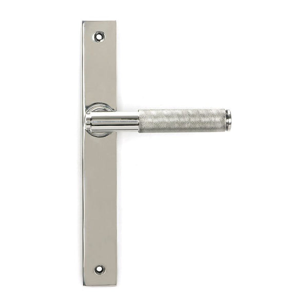 From The Anvil - Polished Marine SS (316) Brompton Slimline Lever Espag. Latch Set - 46410