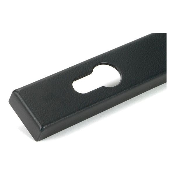 From The Anvil - Matt Black Newbury Slimline Lever Espag. Lock Set - 46413