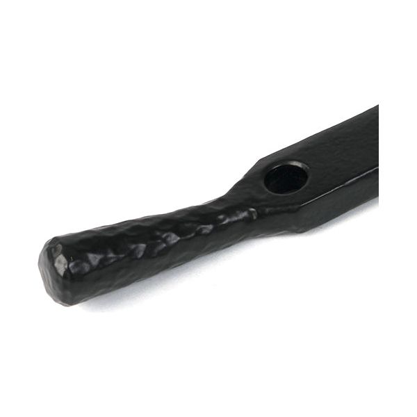 From The Anvil - Matt Black 8" Hammered Newbury Stay - 46476