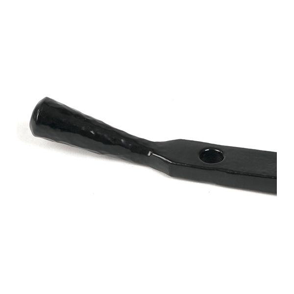 From The Anvil - Matt Black 12" Hammered Newbury Stay - 46482