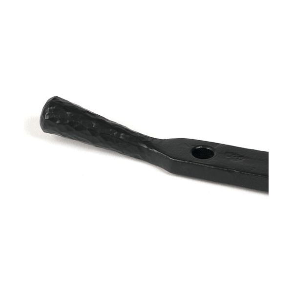 From The Anvil - Matt Black 12" Hammered Newbury Stay - 46482