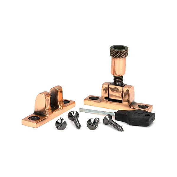 From The Anvil - Polished Bronze Brompton Brighton Fastener - Narrow (Square) - 46583