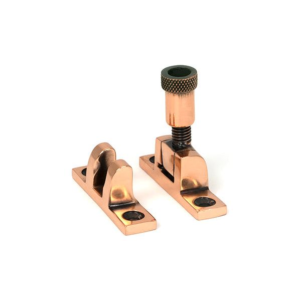 From The Anvil - Polished Bronze Brompton Brighton Fastener - Narrow (Square) - 46583