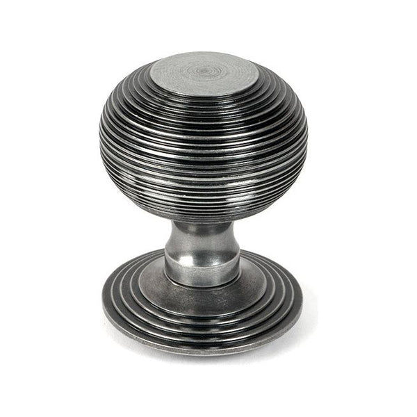 From The Anvil - Pewter Beehive Centre Door Knob - 46661