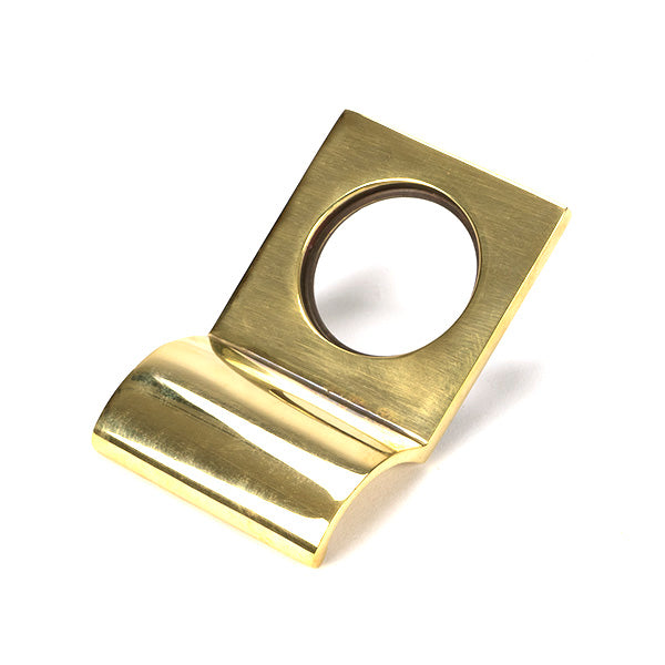 From The Anvil - Aged Brass Rim Cylinder Pull - 46697