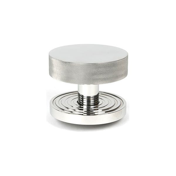 From The Anvil - Polished Marine SS (316) Brompton Centre Door Knob (Beehive) - 46768