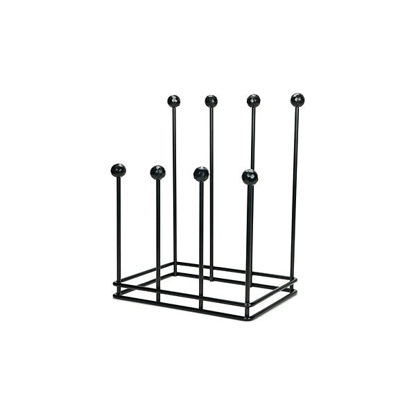 From The Anvil - Matt Black Four Pair Boot Rack - Matt Black  - 47106