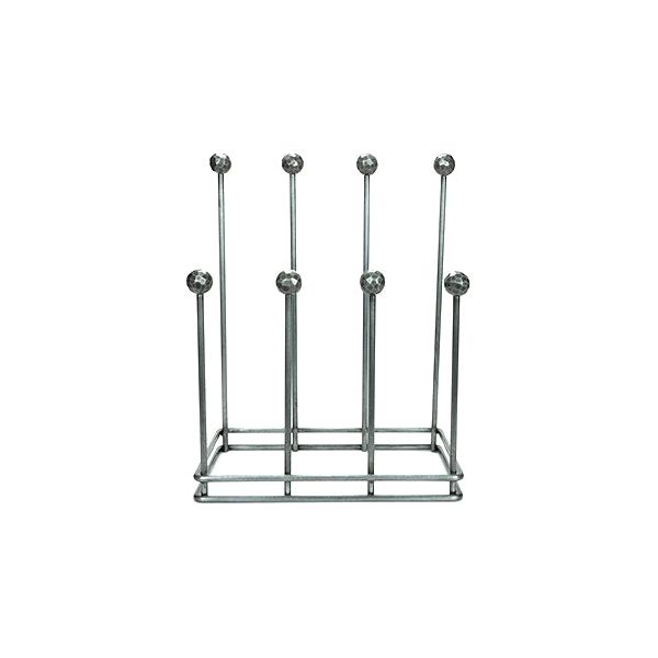 From The Anvil - Pewter Four Pair Boot Rack - Pewter Patina  - 47107