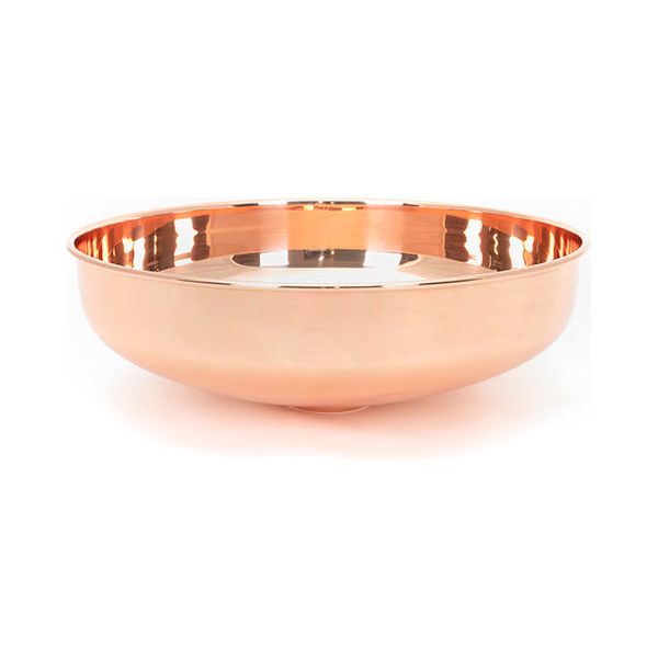 From The Anvil - Smooth Copper Round Sink - Smooth Copper  - 47200