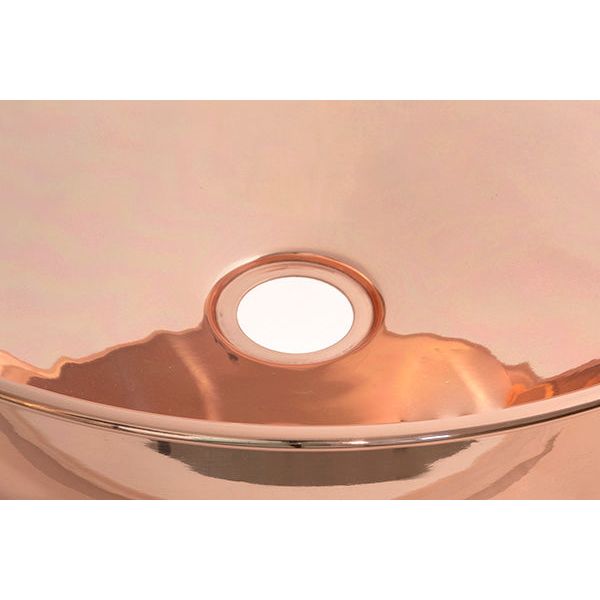 From The Anvil - Smooth Copper Round Sink - Smooth Copper  - 47200