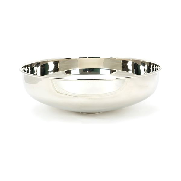 From The Anvil - Smooth Nickel Round Sink - Smooth Nickel  - 47201