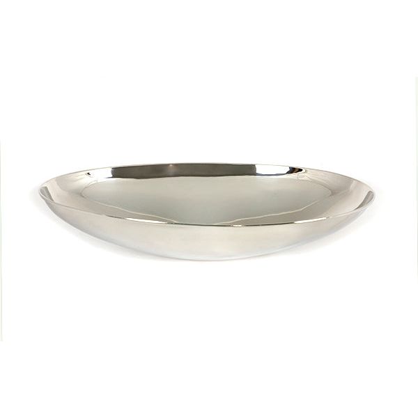 From The Anvil - Smooth Nickel Oval Sink - Smooth Nickel  - 47207